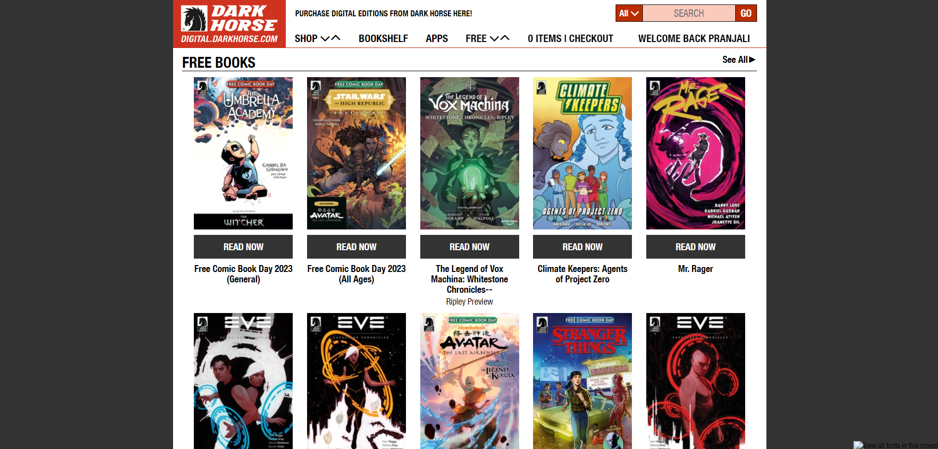read comics online for free